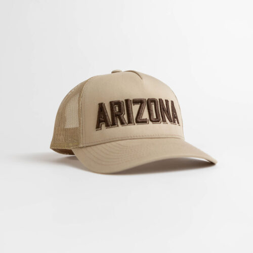Arizona Embroidered Cap (Tan)